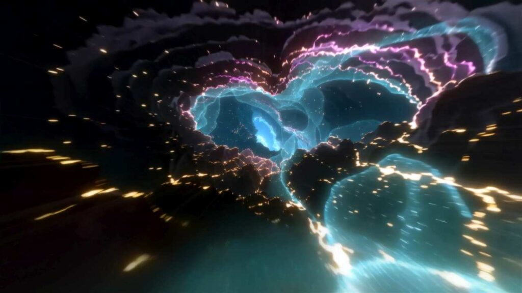 Nebula Wave Loop Nebula Flights - AI VJ Loops Pack N31 | VJ Loops AI