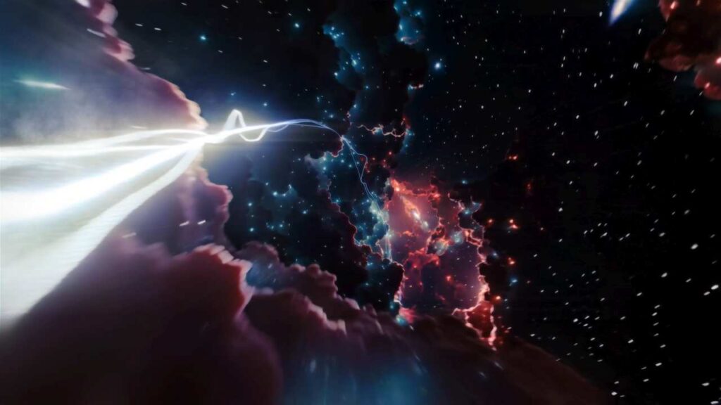 Nebula Wave Loop Nebula Flights - AI VJ Loops Pack N31 | VJ Loops AI